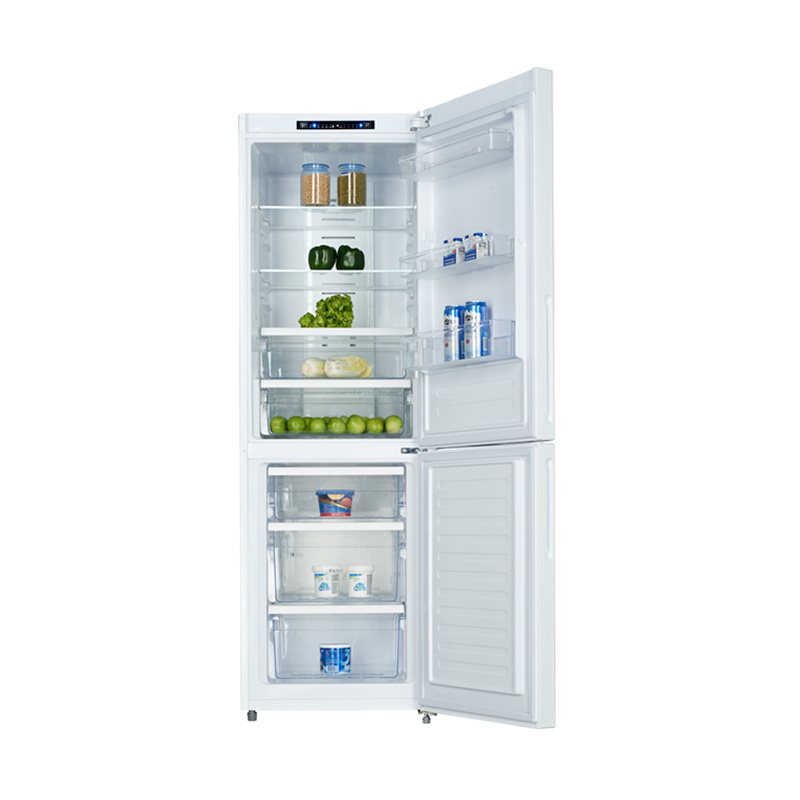 Home use 318L fridge upright refrigerator Double Door combined freezer and refrigerator