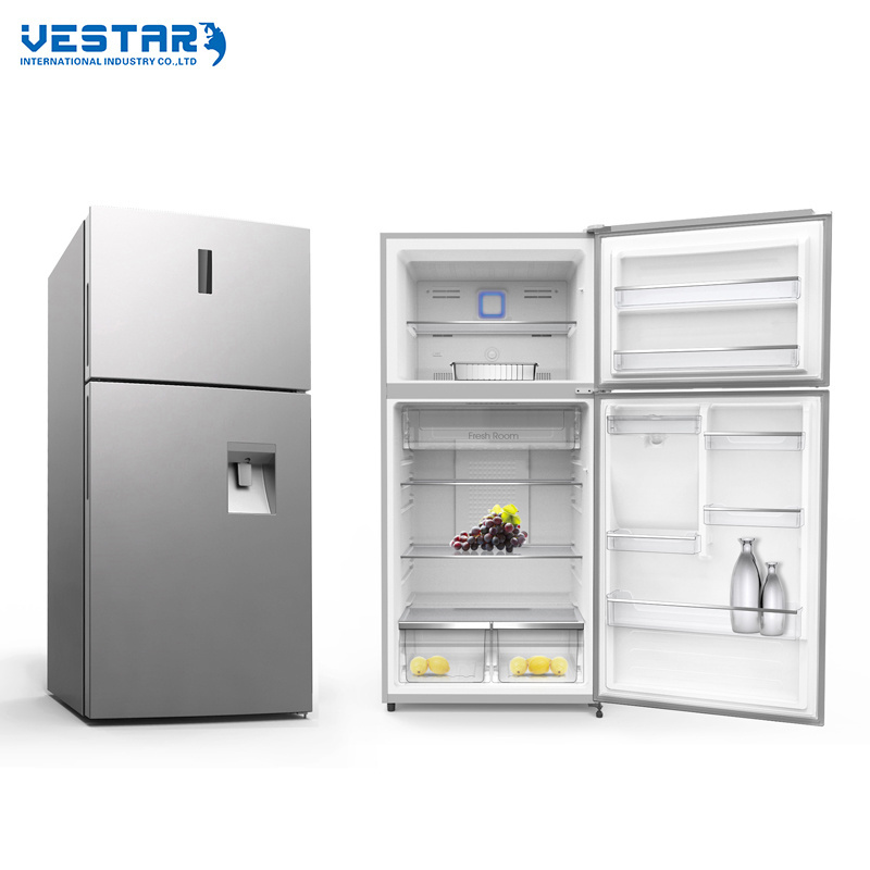 Cheap Double Door Refrigeration Equipment Freezer Fridge Refrigerator