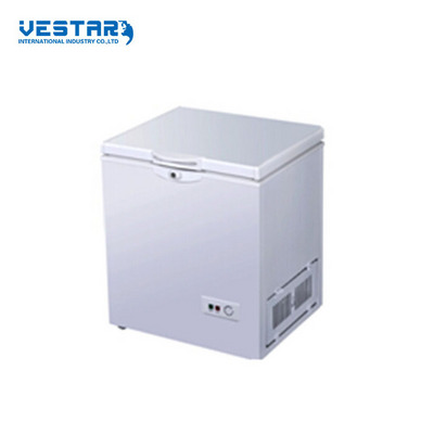 White door small chest freezer with lock BestSuppliers