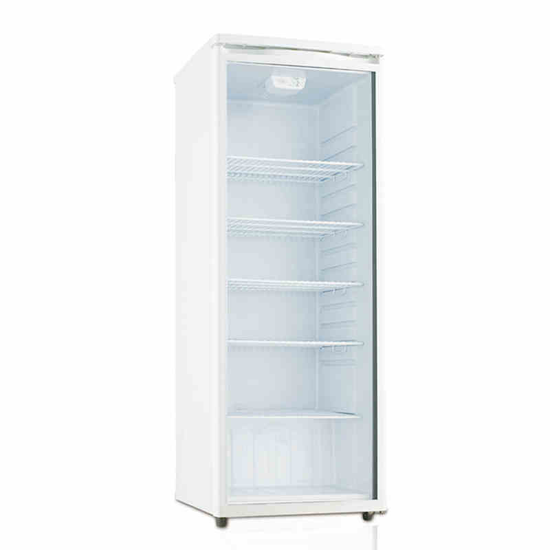 ST climate vertical glass door stand up display freezer