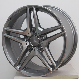 17 18 20 inch 5 x112 lugs five DOUBLE Spoke design alloy wheel staggered Aluminium Rims