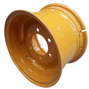 yellow color 13 14 15 inch 4 lugs 5 lugs 10 lugs Steel Wheel Rims for car and trucks trailers