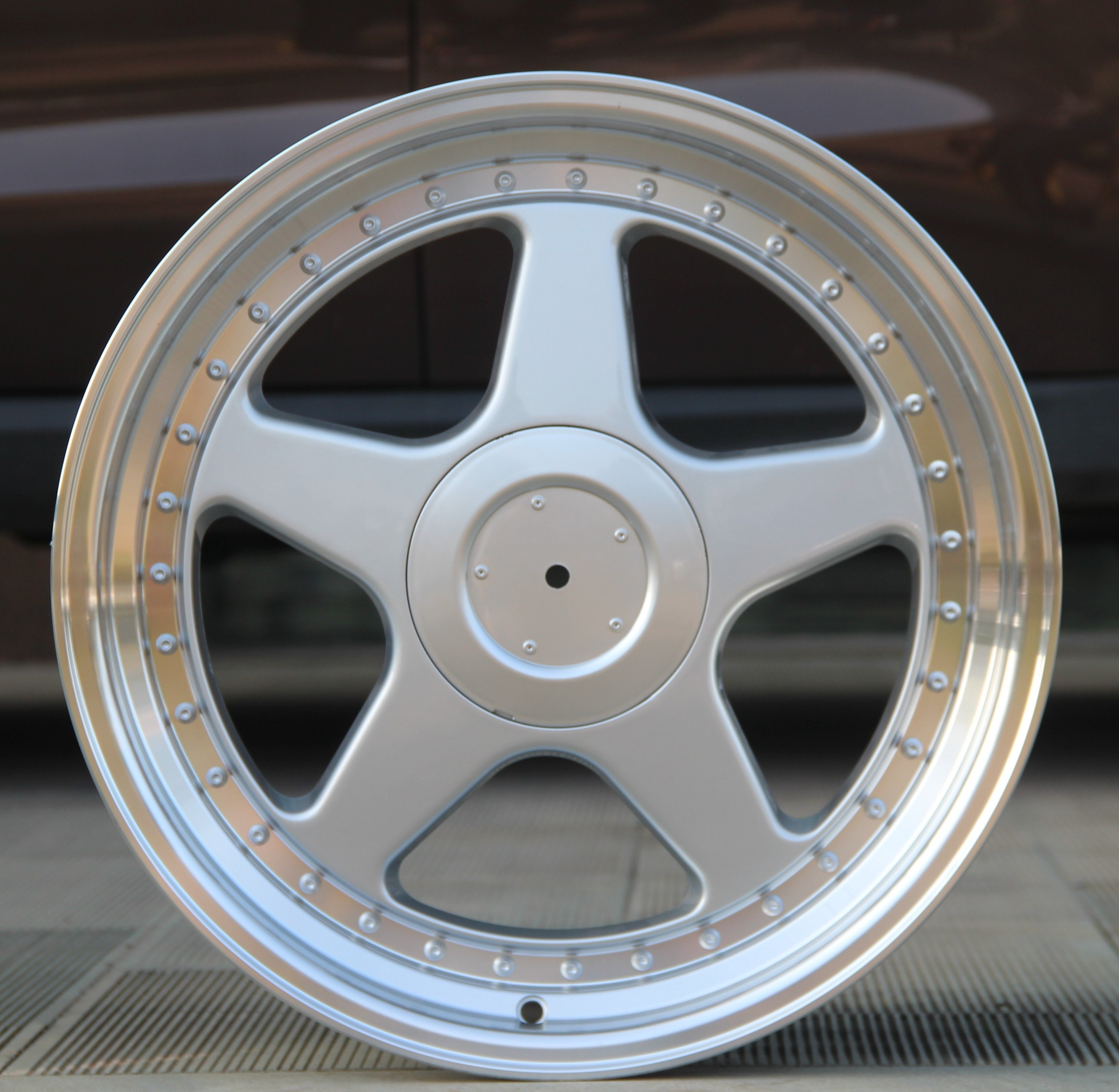 Alloy wheel  Racing rims Deep Dish Star Wheels 15