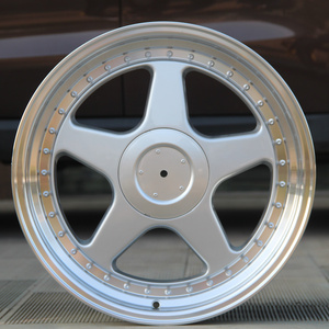 Alloy wheel  Racing rims Deep Dish Star Wheels 15" 16" 17" 18" PCD 4/100 5/114.3