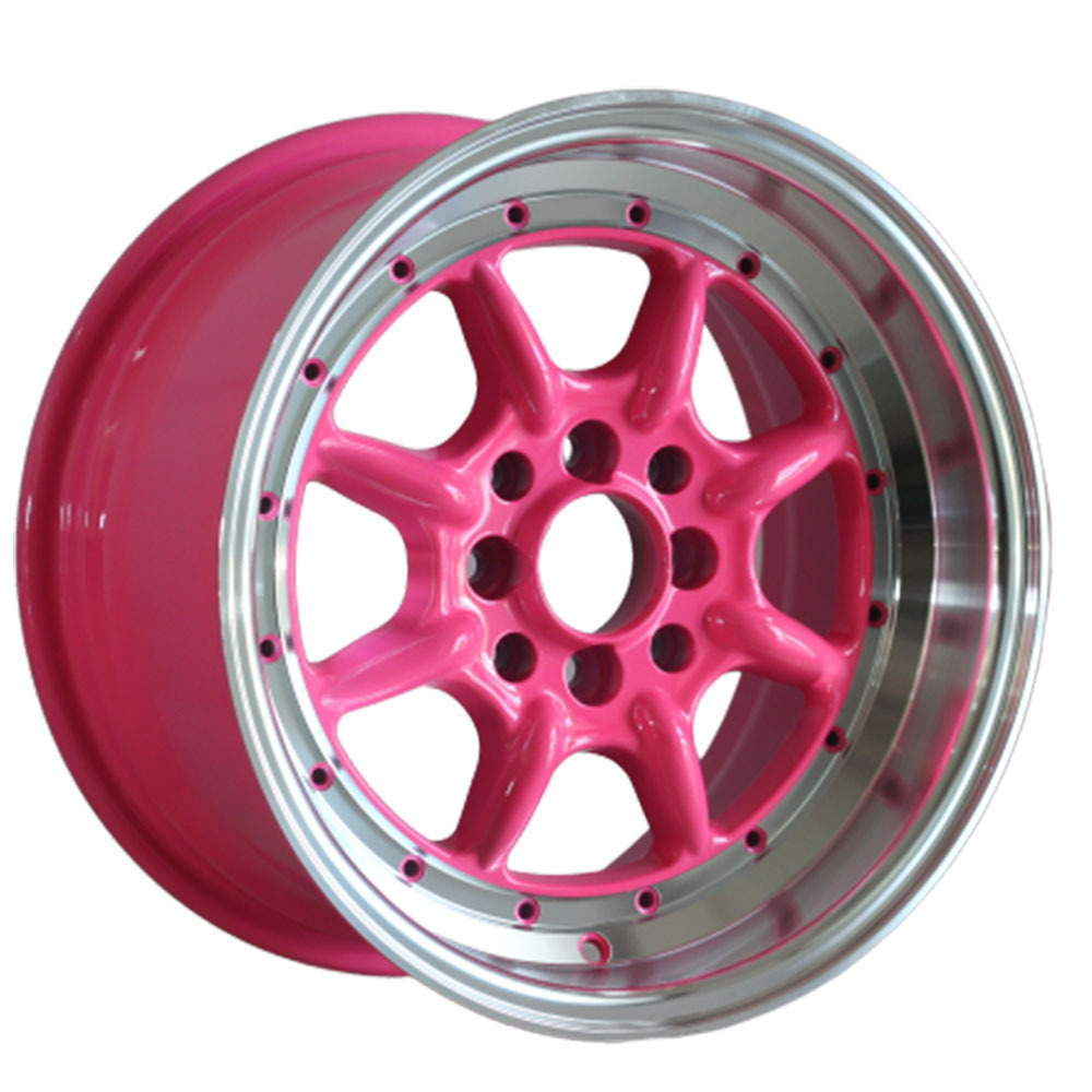 Hot sale muscle alloy wheels 14/15/16/17 inch with deep dish