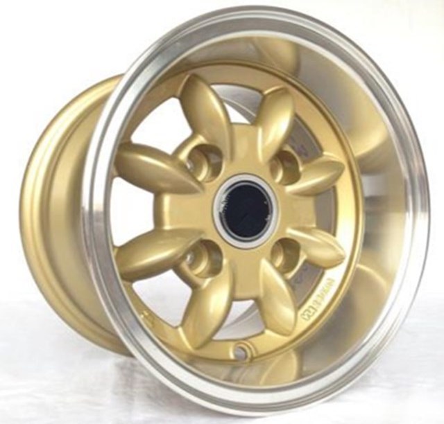 Hot sale muscle alloy wheels 14/15/16/17 inch with deep dish