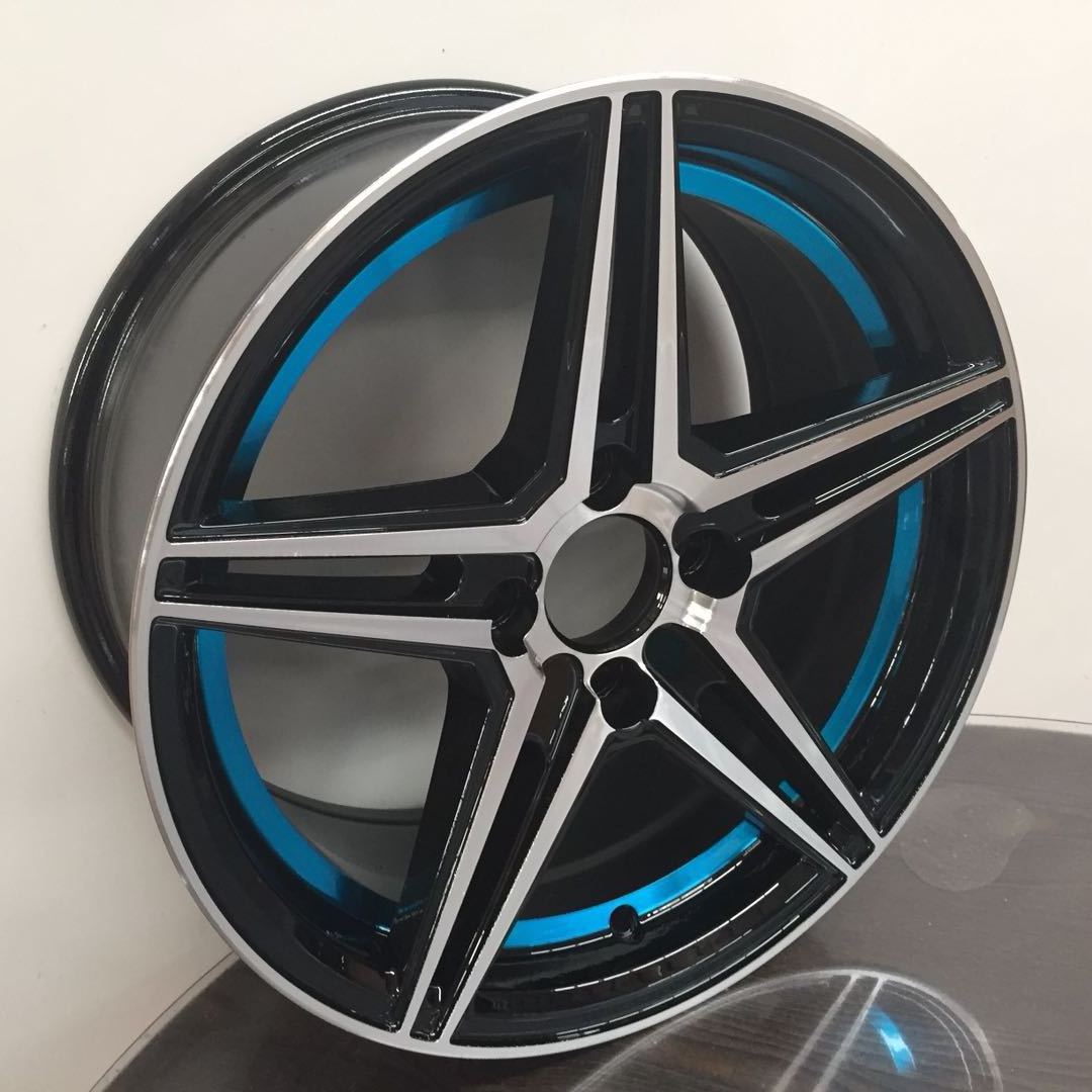 15*7 4*100 4*114.3 8*100 8*114.3 alloy wheel and tyre for trailer