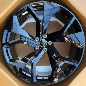 China Factory Hot Sale Classic  Design 20 21 22 Inch 5X112 Sport Black Wheel Rim Alloy Wheel For Audi RS Q8