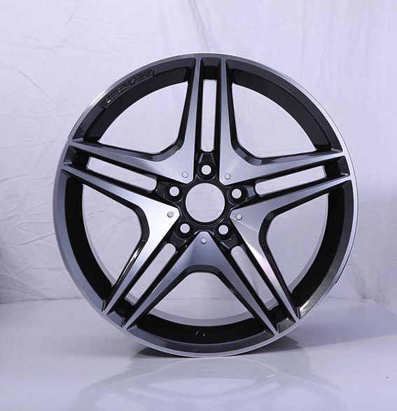 17 18 20 inch 5 x112 lugs five DOUBLE Spoke design alloy wheel staggered Aluminium Rims