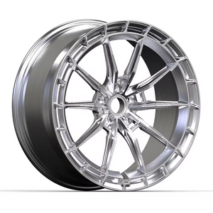 [Hot ] 12000t High Pressure Forging   Polished  Forged Wheel for 16-26 inch  High Performance Alloy Wheels