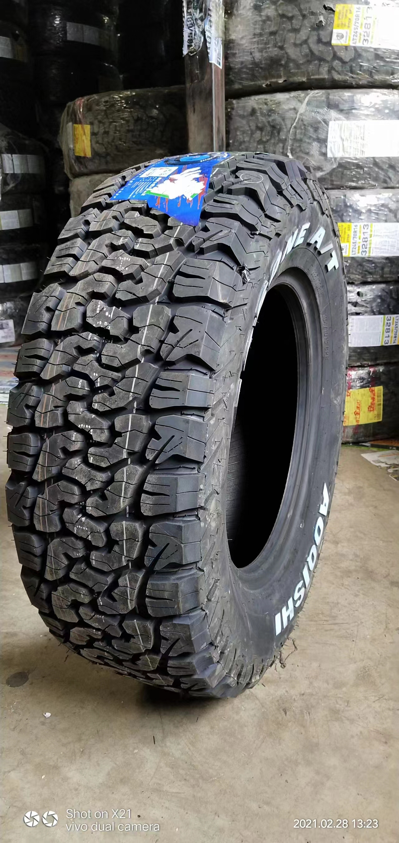 China  Factory AT MT Tyre All Terrain Mud SUV Car Tire LT265/65R17  P275/70R16 114T