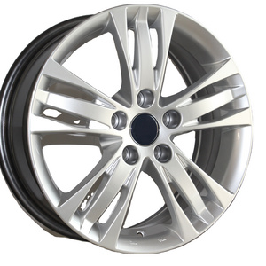 16 inch 5x108 Five Spoke design alloy wheel staggered a356 Aluminium passenger car Rims for Ford Focus 2012