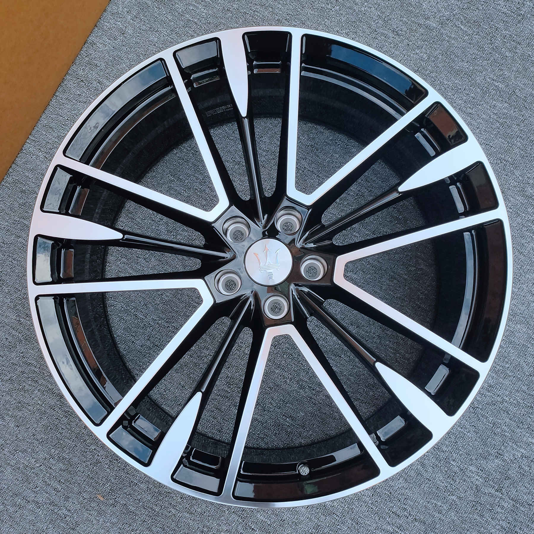 [Forged wheels] Light weight 20 21 inch passenger car alloy wheel rims 5*114.3 for Maserati Ghibli Levante MC20 Quattroporte