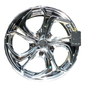 Hot sale 4 5 lugs alloy wheel rims 15 16 inch  4*100 4*114.3 5*100 for wheelegend chrome black machined face