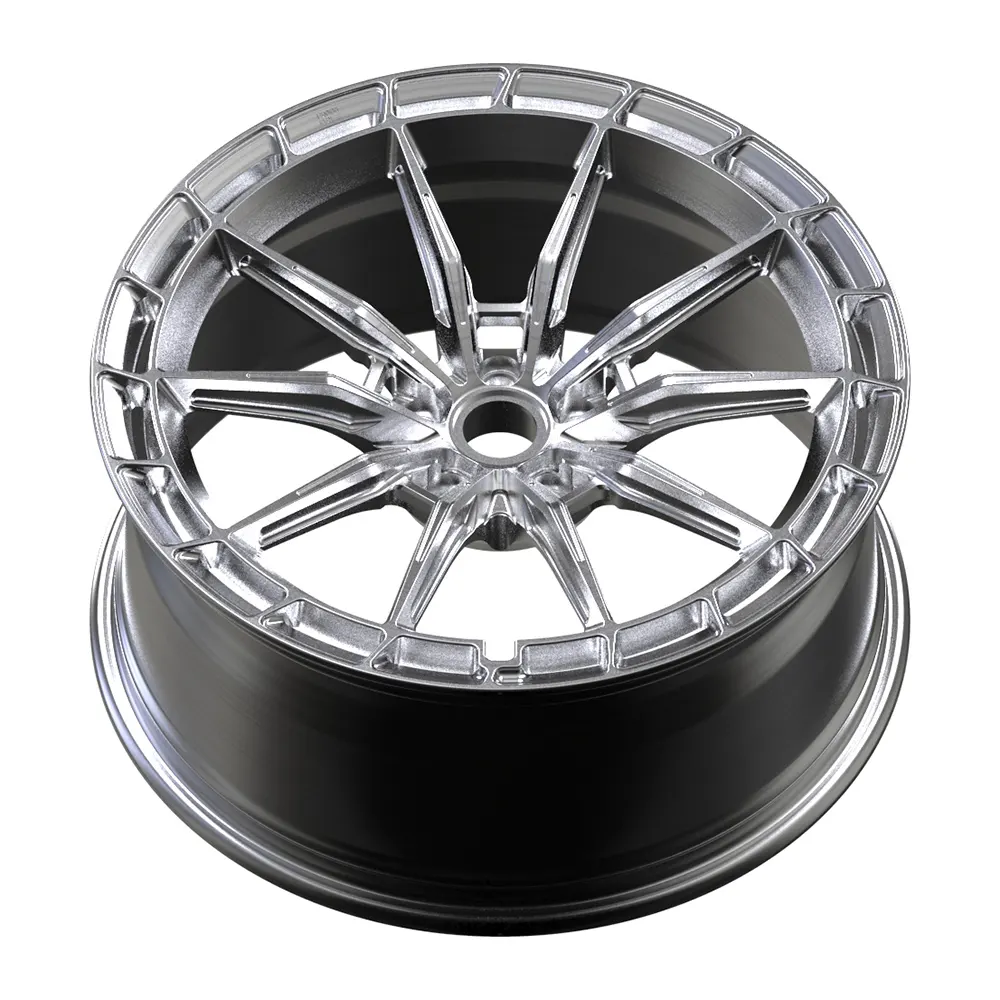 [Hot ] 12000t High Pressure Forging   Polished  Forged Wheel for 16-26 inch  High Performance Alloy Wheels