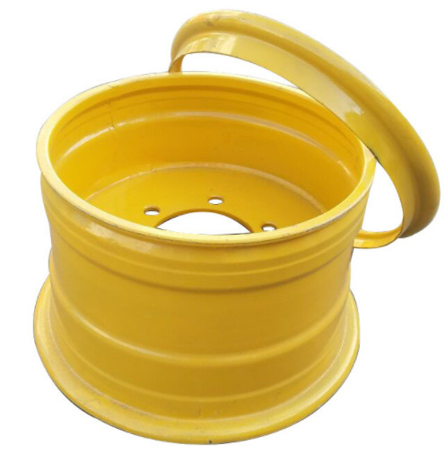 yellow color 13 14 15 inch 4 lugs 5 lugs 10 lugs Steel Wheel Rims for car and trucks trailers