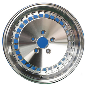 Wholesale deep dish chrome rims 17 18 19 inch 4x100 5x100 5x114.3 car alloy wheels