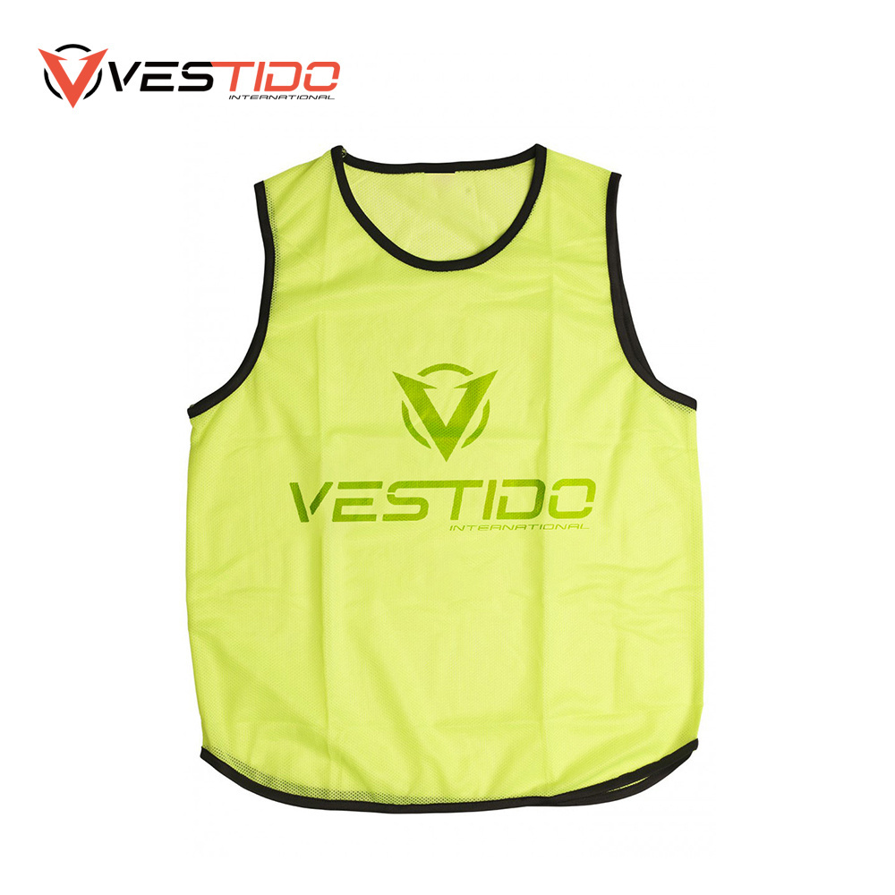 Custom Adjustable Functional Training Vests Sublimated Football Training Vest Soccer wear with customized logo on Training Vest