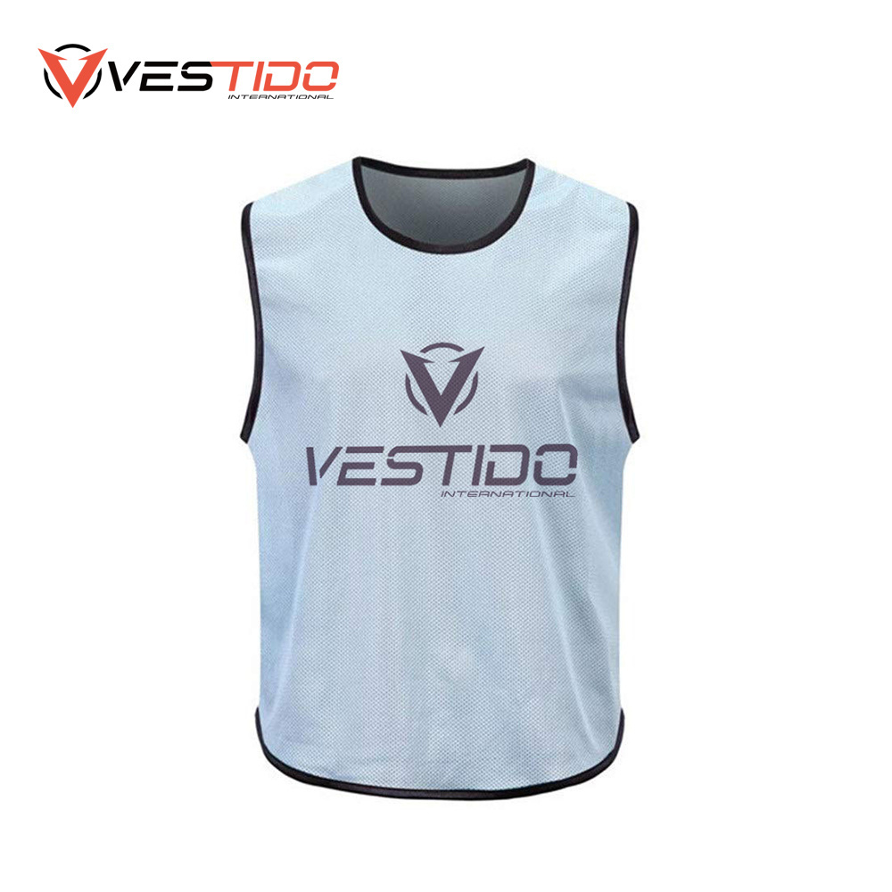 Custom Adjustable Functional Training Vests Sublimated Football Training Vest Soccer wear with customized logo on Training Vest