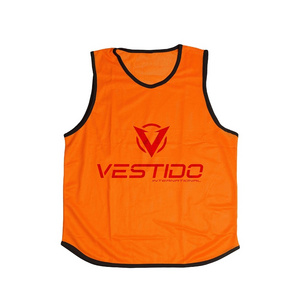 Custom Adjustable Functional Training Vests Sublimated Football Training Vest Soccer wear with customized logo on Training Vest