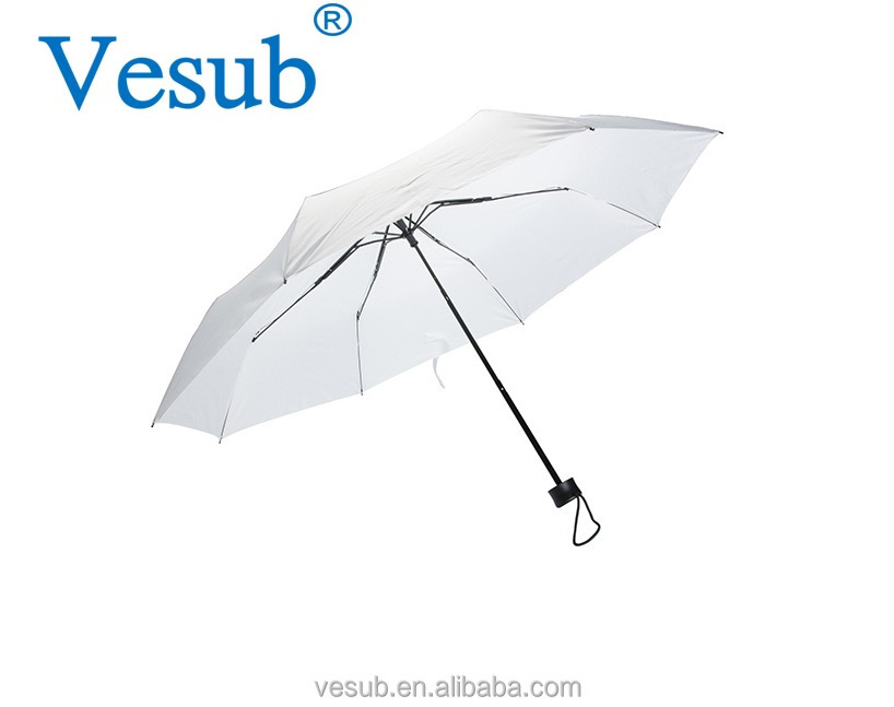 2021 Dye 100%Ployester Sublimation Folding Umbrella