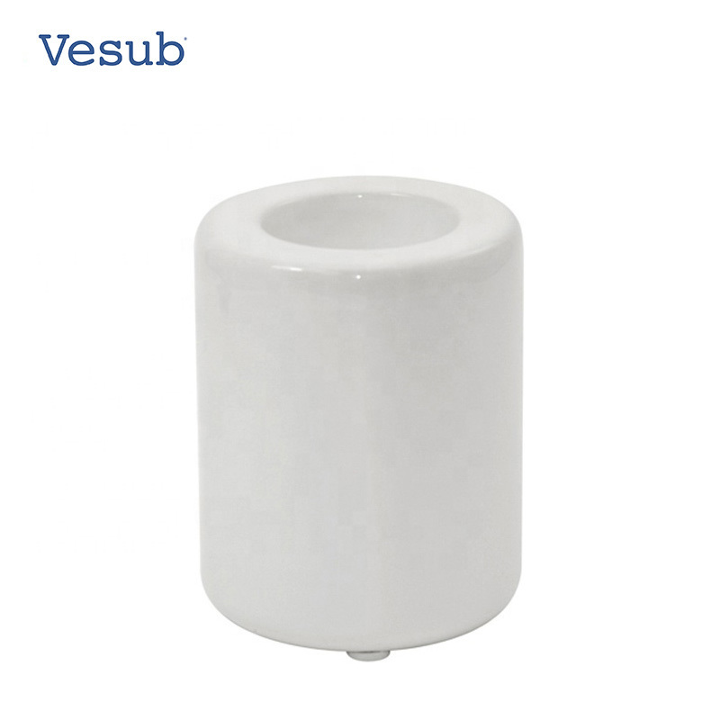 Wholesale Custom Ceramic Sublimation Birthday Candle Holder for Sublimation