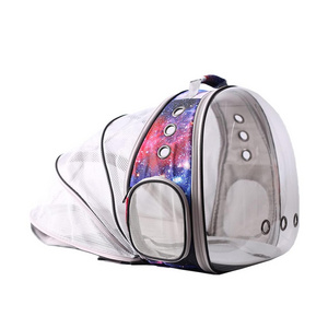 New Best Quality Expandable Bubble Cat Backpack Plush Space Capsule Pet Carrier Transparent Extra Large For Pets