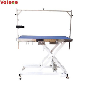 Electric Dog Pet Grooming table used for veterinary clinic and hospital