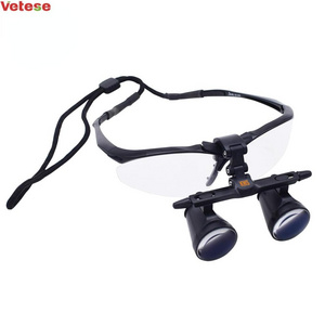 2.5X Dental ENT Surgery Medical Veterinary Glasses Frame Portable Loupe