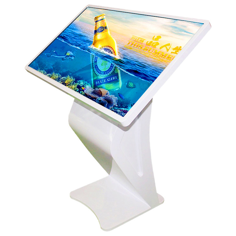 VETO floor stand interactive kiosk android system horizontal display interactive information touch screen tablet kiosk