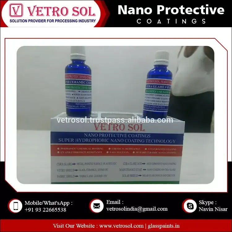 Best Quality Water And Dust Repellent Anti Graffiti UV Diamond 9H Semi Permanent 5 Years Nano Ceramic Coating for Sale