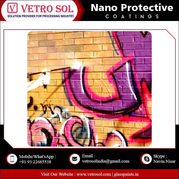 New Product Temporary And Permanent Anti-Graffiti Solutions Clear Paint Coating At Best Price