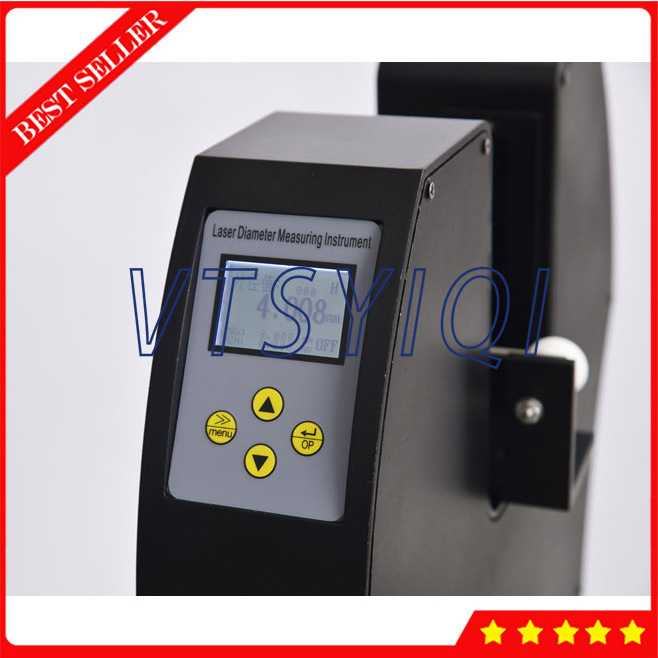 Laser Scanning Diameter Gauge Meter Tester with Measuring Range 0.2 to 30mm Sensitivity 1um