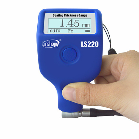 paint film coating thickness meter gauge Tester instrument with quick test time 0.5 second LS220