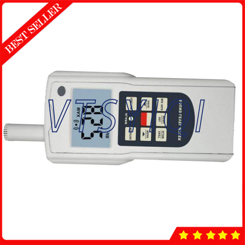 Digital Sound Level Meter Gauge with Resolution 0.1 dB Accuracy Plus or Minus 1 dB Leq 35 to 130 dB