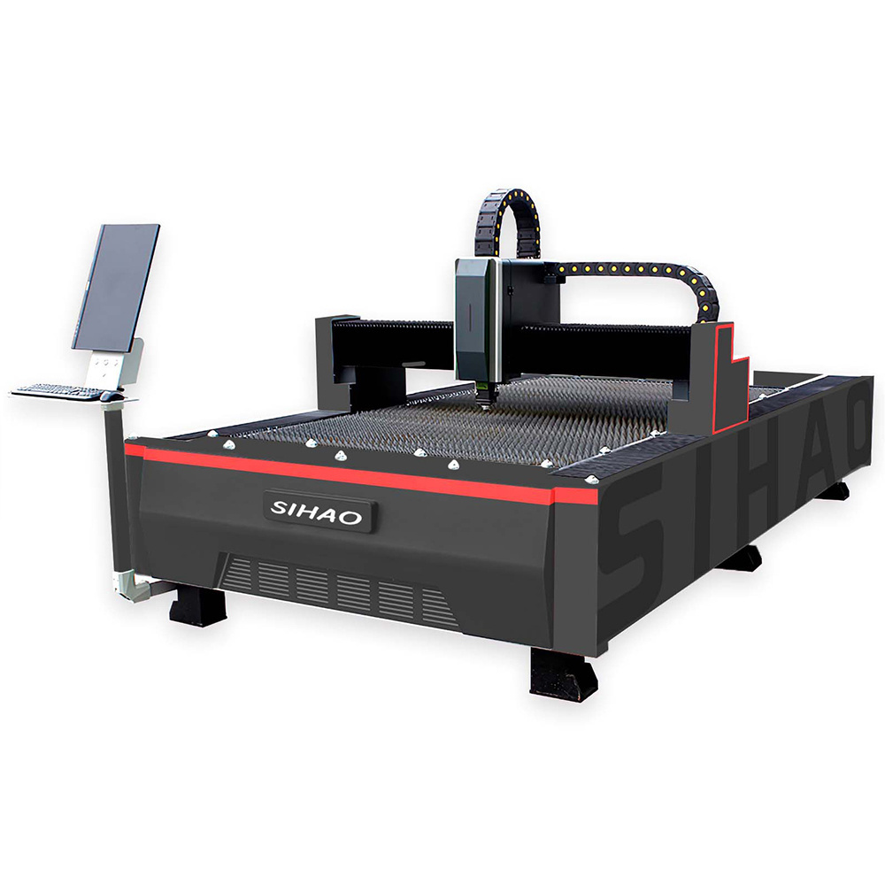 SIHAO 1000w 1500w 2kw 3KW 6KW 8KW cnc fiber laser cutting machine laser wood cutting machine price