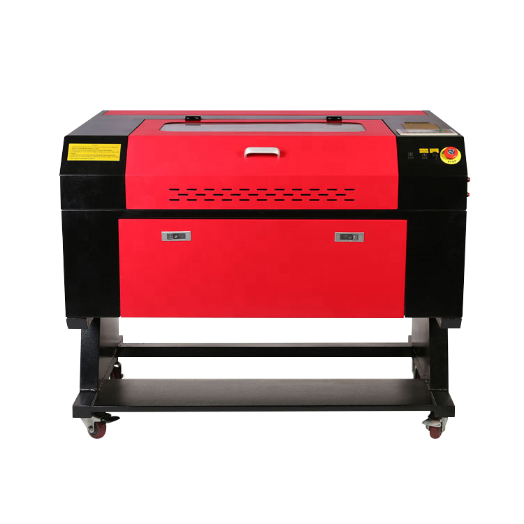 NEW HOT SALE plastic crytal leather 7050 CO2  Laser Engraving Cutting Machine with Rotary Axis laser engraving machine