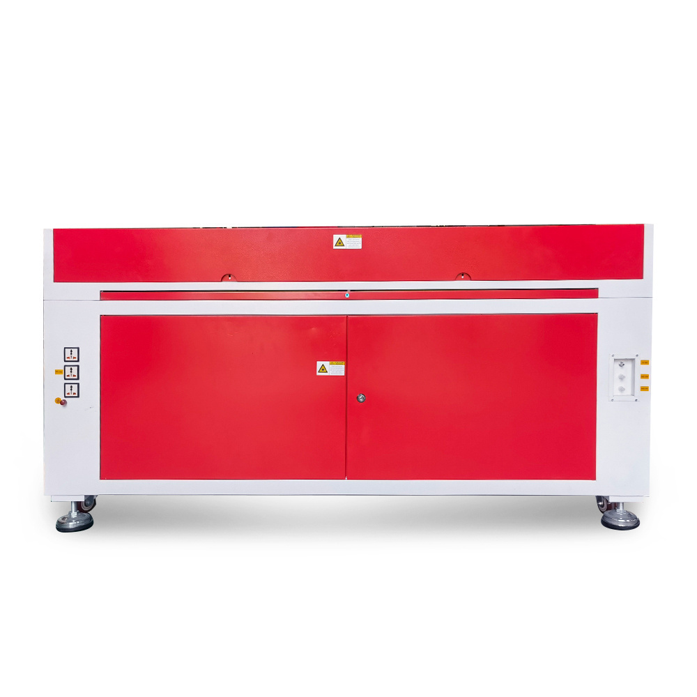 CO2 laser engraving and cutting machine 1490130W engrave the earth  European plug  red color  glass laser engraving machine