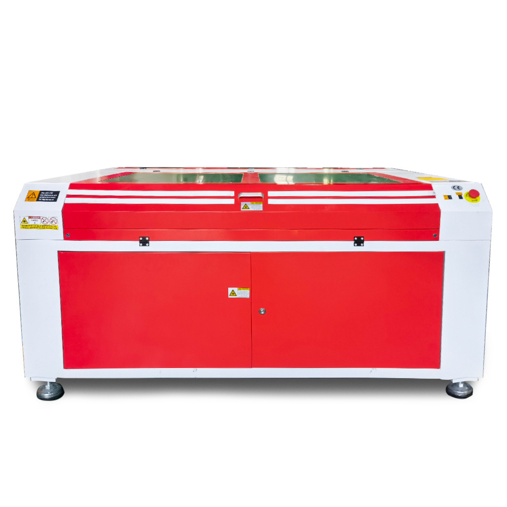 CO2 laser engraving and cutting machine 1490130W engrave the earth  European plug  red color  glass laser engraving machine