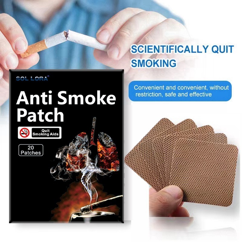 OEM Quit Smoking Patch Natural Ingredient Anti Smoke Patch Stop Smoking Care Chinese Herbal Plaster