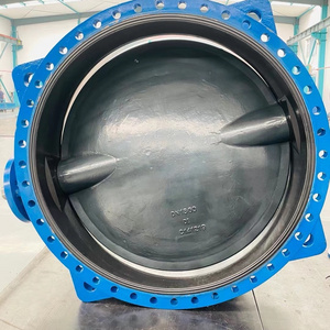 Veyron valve tianjin Ductile Iron Body Ptfe Lining Coated Split Body Gear Box Operated Lug Butterfly Valve JIS 10K