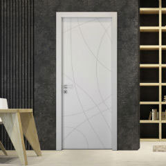 Premium selection 100% Made in Italy wooden door model with ash tree finish for exclusive house interior