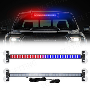 Car Beacons Emergency Front Windshield Strobe Lights Warning Flashing Lamp Auto Accessories Super Bright