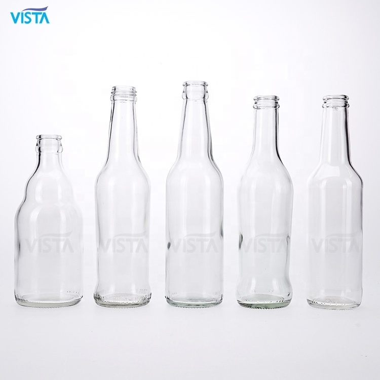 Empty glass soda bottles glass juice bottle