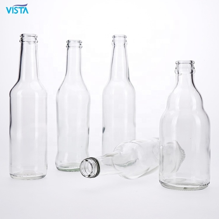 Empty glass soda bottles glass juice bottle