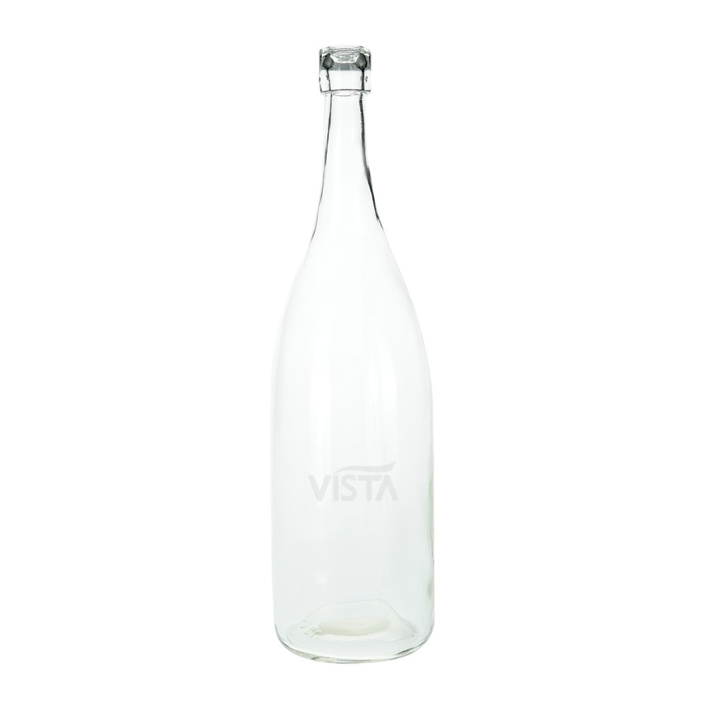 3000ml 1Gallon Empty Clear Good Quality Beer Kombucha Tea Juice Glass Bottle airtight swing top Bottles