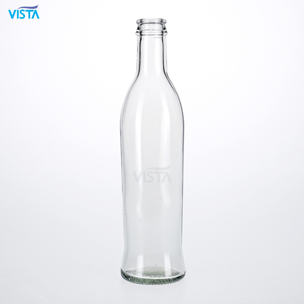 300ml 250ML SMALL CLEAR SODA GLASS BOTTLE