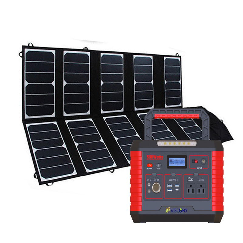 Pane 1kw Easy Install Inverter Generator Portable Power Home Lighting System Energy Solar Camp Kit