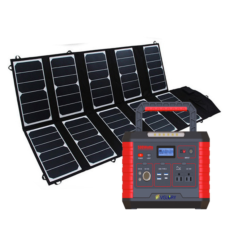 Pane 1kw Easy Install Inverter Generator Portable Power Home Lighting System Energy Solar Camp Kit