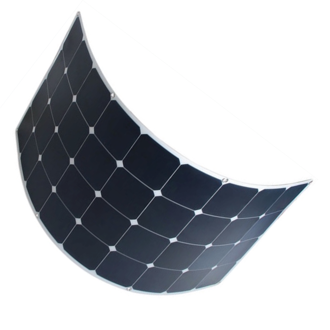 high efficiency custom sunpower 100 watt 100w etfe semi pv flexible solar panel 12v 24v